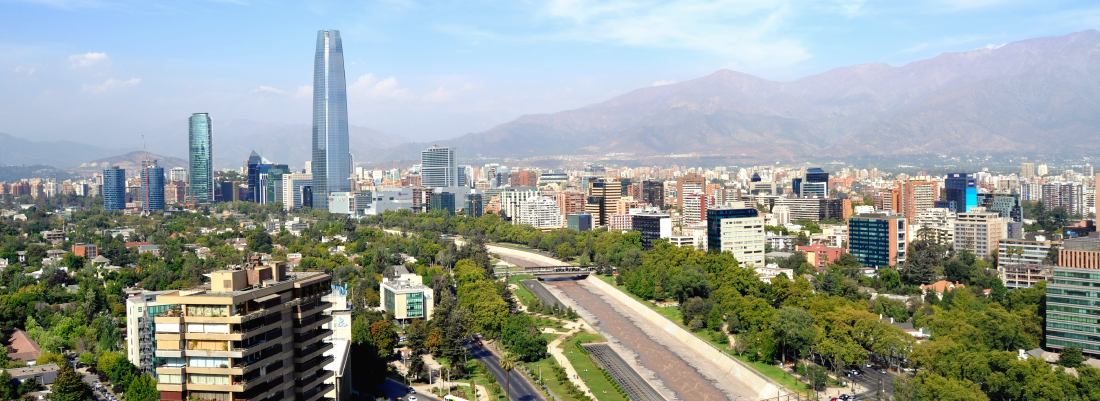 Datos del Gran Santiago sobre entorno urbano